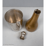 Antique Brass Champagne Bottle Insulator