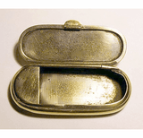 Antique brass MATCH SAFE box