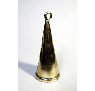 Antique brass snuff-douter