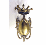 Antique brass wall ornament