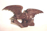 Antique carved wooden American Eagle