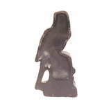 Antique cast-iron doorstop of a PARROT