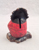 Antique Cast Iron Indian Bank
