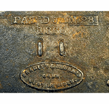 Antique cast iron MATCH HOLDER