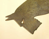 Antique cast iron SCOTTY DOG foot scraper