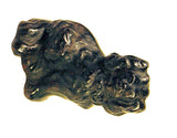 Antique cast iron SPANIEL dog doorstop
