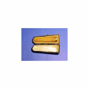 Antique cigarette holder and case