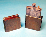 Antique  cigarette lighter "BOOK" form