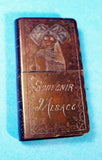 Antique  cigarette lighter "BOOK" form