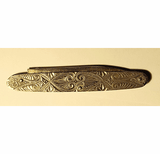 Antique coin silver GENTLEMAN'S POCKET  KNIFE