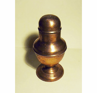 Antique copper PEPPER SHAKER