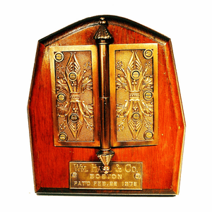 Antique display board HINGES