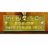 Antique display board HINGES