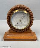 Antique English Barometer and Thermometer by Paviour, Peterborough