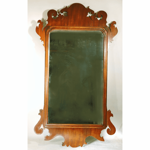Antique English Chippendale mirror