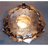 Antique English Sterling silver salver 1845