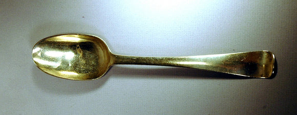 Antique Englsih tablespoon by Cullen, 1763