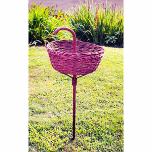 Antique gardnerer's basket cane.