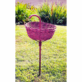 Antique gardnerer's basket cane.