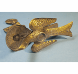 Antique gilded brass SEWING BIRD