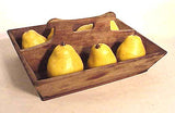 Antique mahogany cutlery box