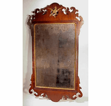 Antique mahogany looking-glass circa 1780