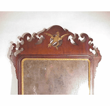 Antique mahogany looking-glass circa 1780