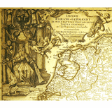 Antique map of northern Germany by HOMANN