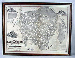 Antique map of "Plan, Cape Arundel, 1873"