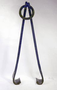 Antique marine wrought iron CASK HOIST tool