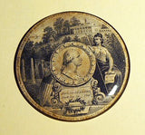 Antique Memorial to Washington 1850.