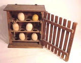 Antique Nantucket egg cage