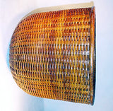 Antique Nantucket Lighship waste basket circa 1920's