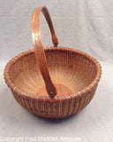 Antique Nantucket Lightship Basket by Ferdinand Sylvaro