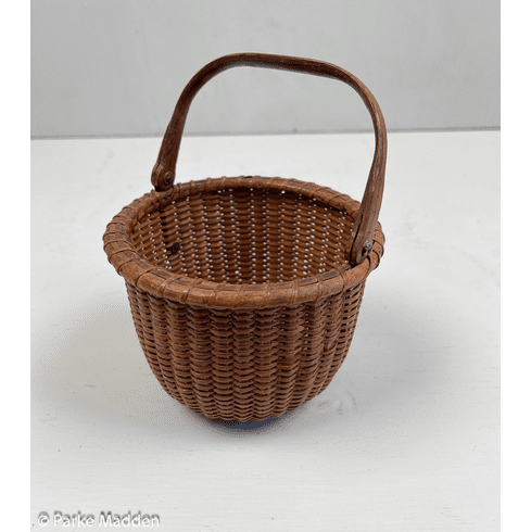 Antique Nantucket Lightship Basket by Oliver C. Coffin