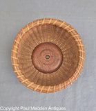 Antique Nantucket Lightship Sewing Basket by Frederick S. Chadwick