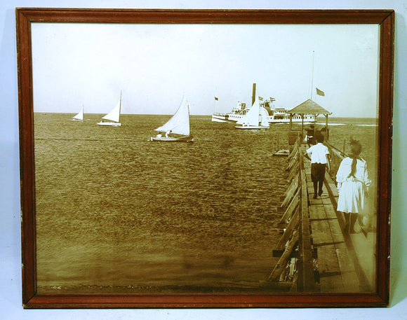 Antique Nantucket photograph of the MARTHA'S VINEYARD