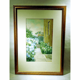Antique NANTUCKET watercolor by R. Winslow '15.