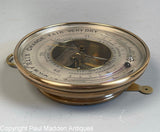 Antique Naudet PNHB Holosteric Barometer, Negus N.Y.