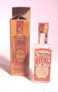 Antique NYOIL bottle with box