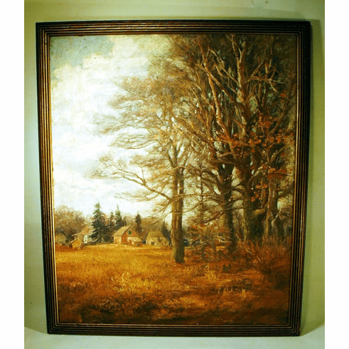 Antique oil on canvas Demarest NJ