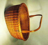 Antique oval Nantucket Lightship basket circa 1922