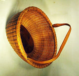 Antique oval Nantucket Lightship basket circa 1922