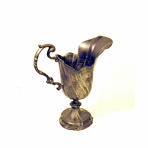 Antique pewter EWER roccoc design