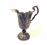 Antique pewter EWER roccoc design