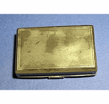 Antique pewter shuff box