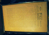 Antique print newspaper Boston Massacre