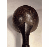 Antique sailor made coconut water dipper.