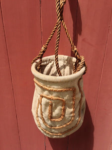 Antique Sailor Made Draw Bucket