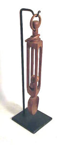 Antique "sailor's" whittle work spoon
